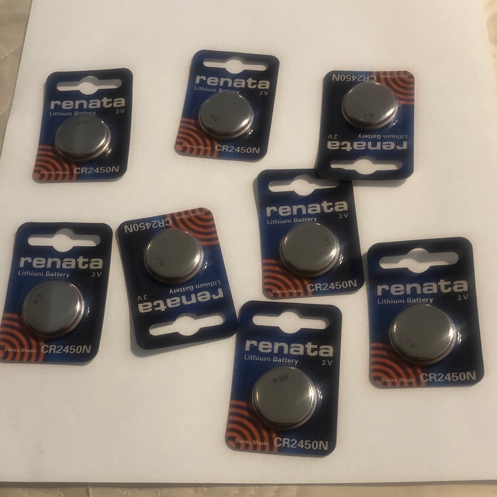 Renata CR2450N 3V Silver Lithium Coin Battery - Single Pack